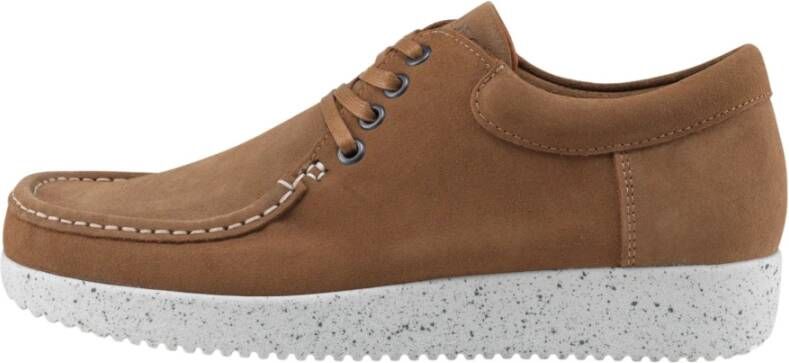 Nature Footwear Suede Schoenen Toffee 2001-022-025 Brown Heren