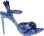 Ncub Blauwe Laminaat Sandalen Blue Dames - Thumbnail 1