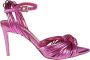 Ncub Fuchsia Laminaat Sandalen Pink Dames - Thumbnail 1