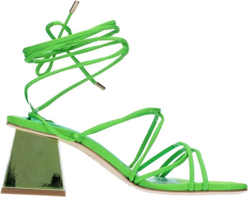 Ncub Sandalen Groen Green Dames