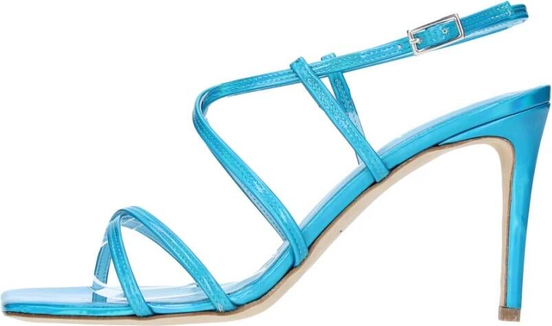 Ncub Sandalen Helder Blauw Blue Dames