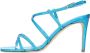 Ncub Sandalen Helder Blauw Blue Dames - Thumbnail 1