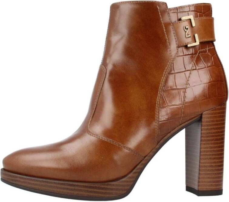 Nerogiardini Ankle Boots Brown Dames