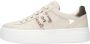 Nerogiardini Beige Lage Sneakers met Goudkleurige Accenten Beige Dames - Thumbnail 2