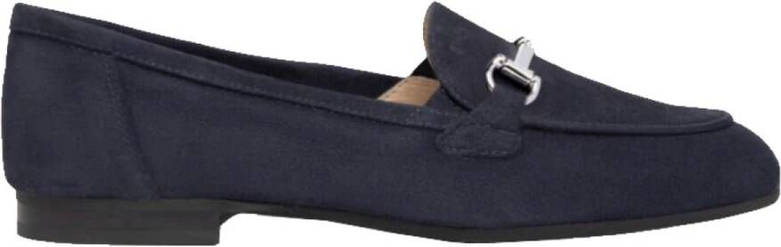 Nerogiardini Blauwe Damesloafers E318213D Blue Dames