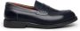 Nerogiardini Blauwe Leren Herenloafers met Band Blue Heren - Thumbnail 1