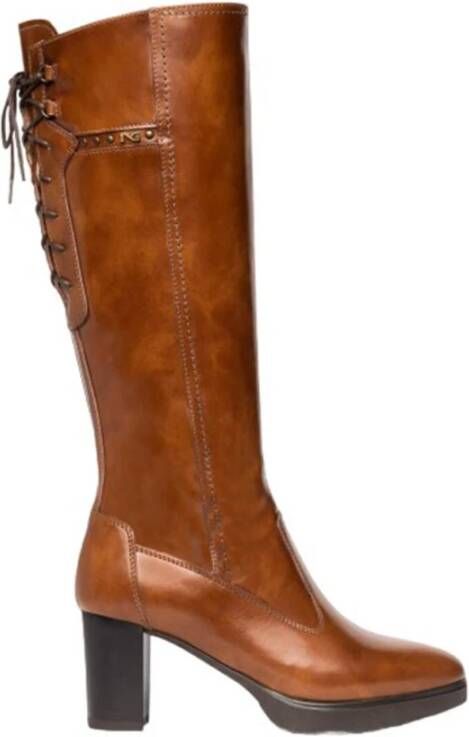 Nerogiardini Boots Bruin Dames