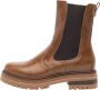 Nerogiardini Bruine Chelsea Boots met Elastische Inzetstukken Brown Dames - Thumbnail 3