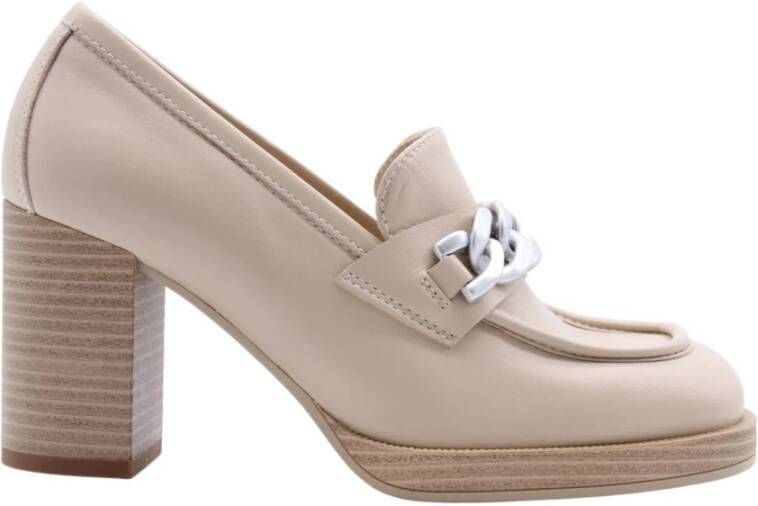 Nerogiardini Caruso Mocassin Beige Dames