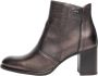 Nerogiardini Dames Enkellaarzen Zwart Stijlvol Model Brown Dames - Thumbnail 9