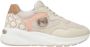 Nerogiardini Witte Leren Sneakers Multicolor Dames - Thumbnail 1