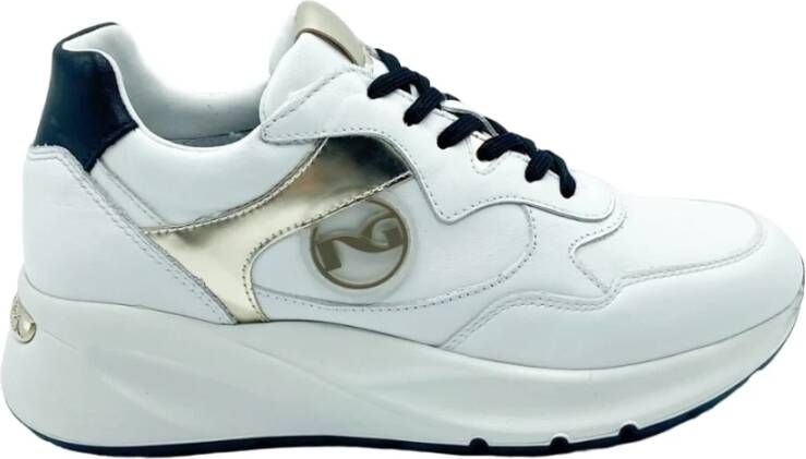 Nerogiardini Dames Sneakers T.brill Guanto Pu.bidens.diba White Dames