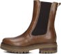 Nerogiardini Bruine Chelsea Boots met Elastische Inzetstukken Brown Dames - Thumbnail 2