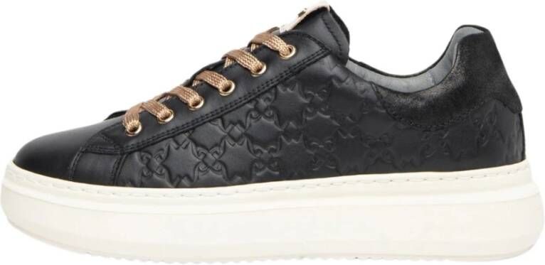 Nerogiardini Elegante Damen-Sneaker met Plateausohle Black Dames