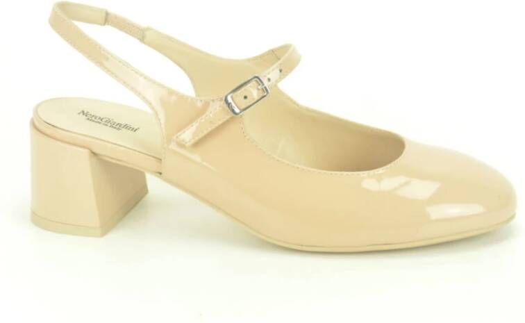 Nerogiardini Elegante Kant Schoenen Beige Dames