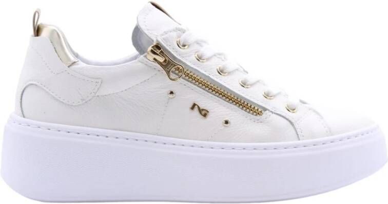 Nerogiardini Elegante Sneaker voor Vrouwen White Dames