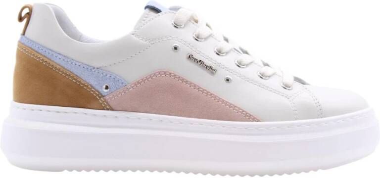 Nerogiardini Stijlvolle Fender Sneakers voor Vrouwen White Dames - Foto 2