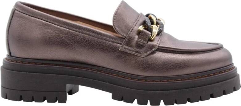 Nerogiardini Flounder Mocassin Schoenen Brown Dames