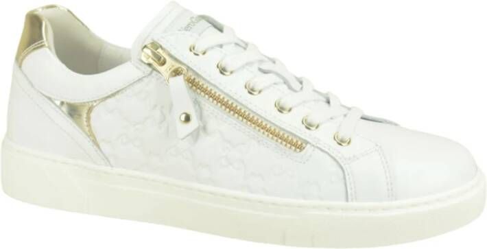 Nerogiardini Gedrukte Sneaker met Tiret Stijl White Dames