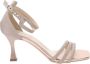 Nerogiardini Elegant Strappy High Heel Sandals Pink Dames - Thumbnail 26