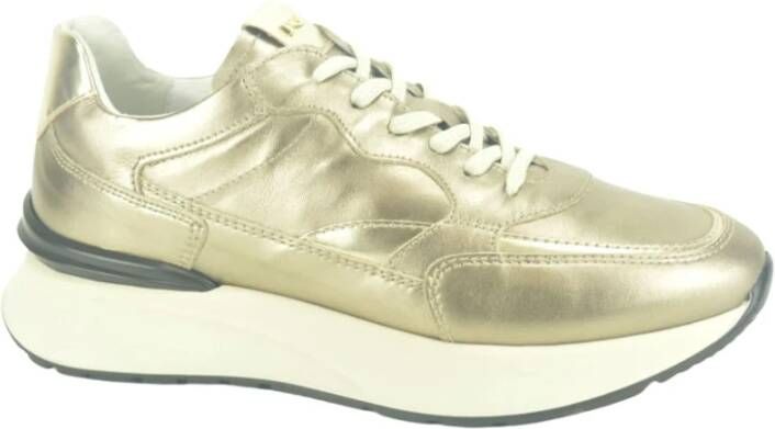 Nerogiardini Goud Runner Sneakers Yellow Dames