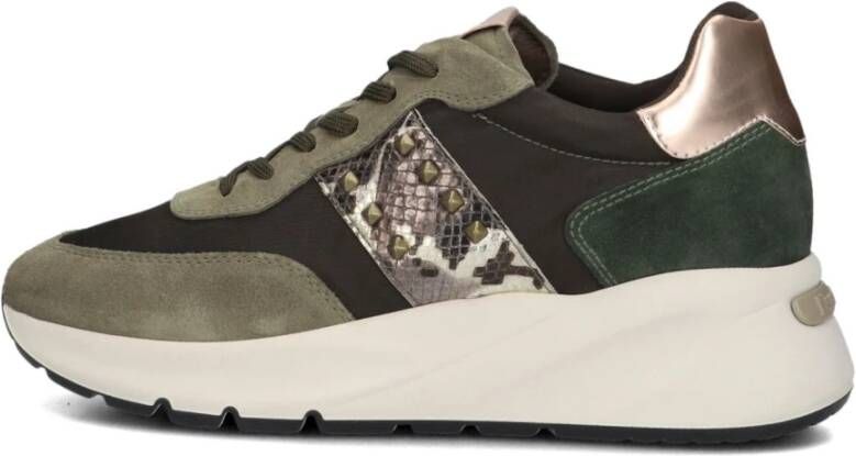 Nerogiardini Groene Sneakers voor Dames Green Dames