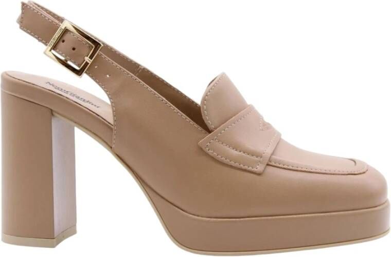 Nerogiardini Hakloafers Beige Dames