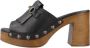 Nerogiardini Heeled Mules Black Dames - Thumbnail 1