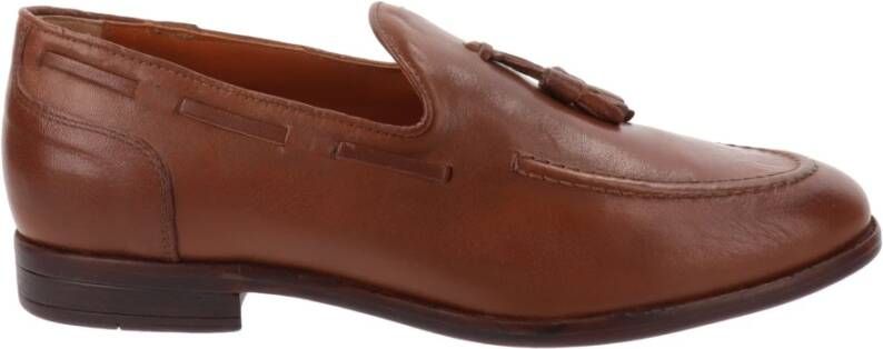 Nerogiardini Heren leren loafers Brown Heren