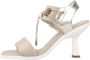 Nerogiardini High Heel Sandals Beige Dames - Thumbnail 2