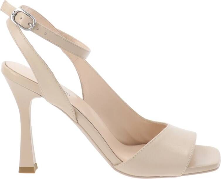 Nerogiardini High Heel Sandals Beige Dames