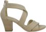 Nerogiardini Sandalen met hoge hakken Beige Dames - Thumbnail 1