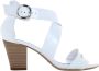 Nerogiardini Witte Sandalen Italiaanse Stijl White Dames - Thumbnail 5