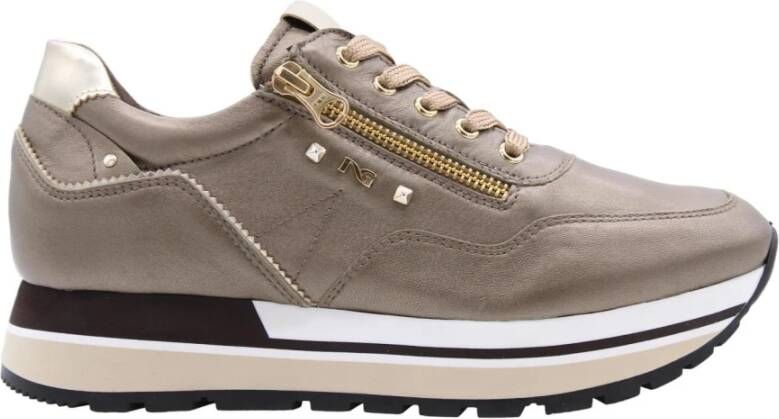 Nerogiardini Jafar Stijlvolle Sneakerschoenen Brown Dames