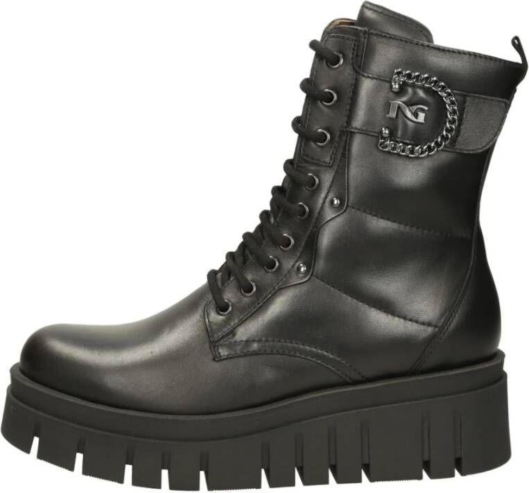 Nerogiardini Klassieke Veterschoenen Black Dames