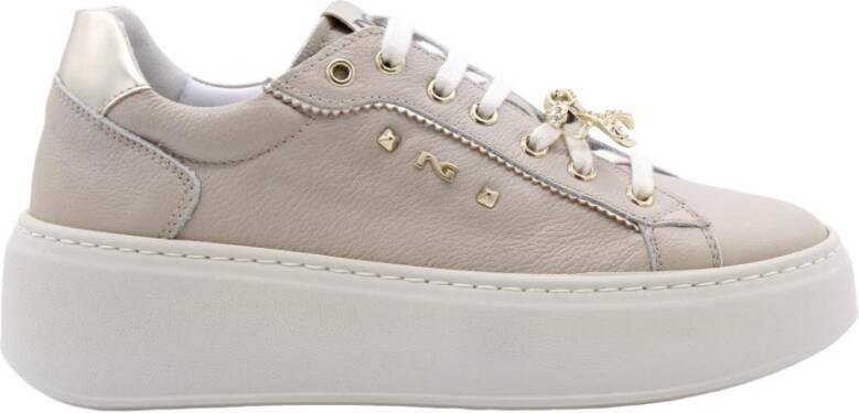 Nerogiardini Kwak Sneaker Beige Dames