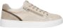 Nerogiardini Leren Heren Sneakers met Veters en Ritssluiting Beige Heren - Thumbnail 1