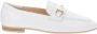 Nerogiardini Leren Dames Ballerina Schoenen White Dames - Thumbnail 1