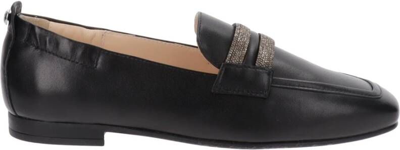 Nerogiardini Leren Dames Loafers Elegante Stijl Black Dames