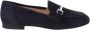 Nerogiardini Leren Dames Loafers Slip-On Stijl Blue Dames - Thumbnail 33