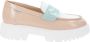 Nerogiardini Stijlvolle Moccasin Loafers voor Vrouwen Beige Dames - Thumbnail 9