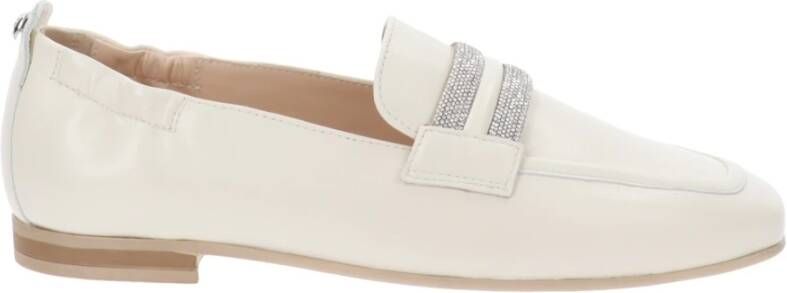 Nerogiardini Klassieke leren dames loafers Beige Dames