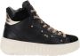 Nerogiardini Leren Dames Sneakers Modern Veelzijdig Black Dames - Thumbnail 1