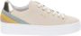 Nerogiardini Leren Dames Sneakers Stijlvol Comfort Beige Dames - Thumbnail 1