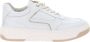 Nerogiardini Leren Vetersneakers voor Dames White Dames - Thumbnail 1