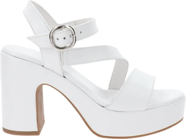 Nerogiardini Dames Hoge Hak Sandalen White Dames