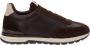 Nerogiardini Leren Heren Sneakers Stijlvol Comfortabel Brown Heren - Thumbnail 1