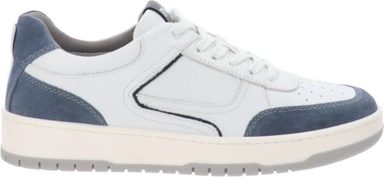 Nerogiardini Leren Heren Sneakers Stijlvol en White Heren