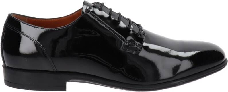 Nerogiardini Leren Heren Veterschoenen Black Heren