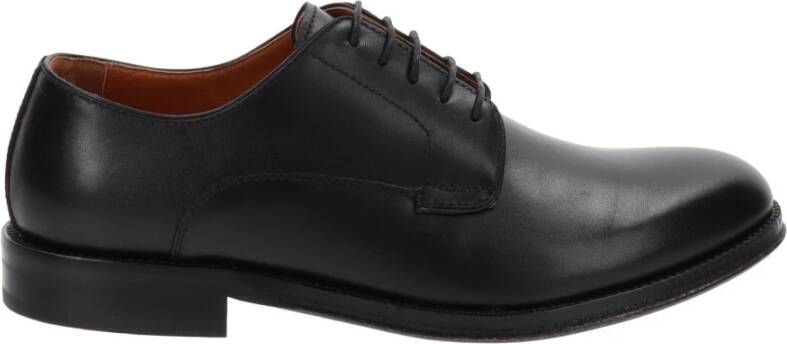 Nerogiardini Leren Heren Veterschoenen Black Heren